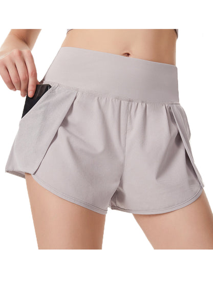 Workout Running Shorts Quick Dry with Pocket by Anna-Kaci