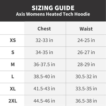 Apex Womens Heated Tech Hoodie by Gobi Heat