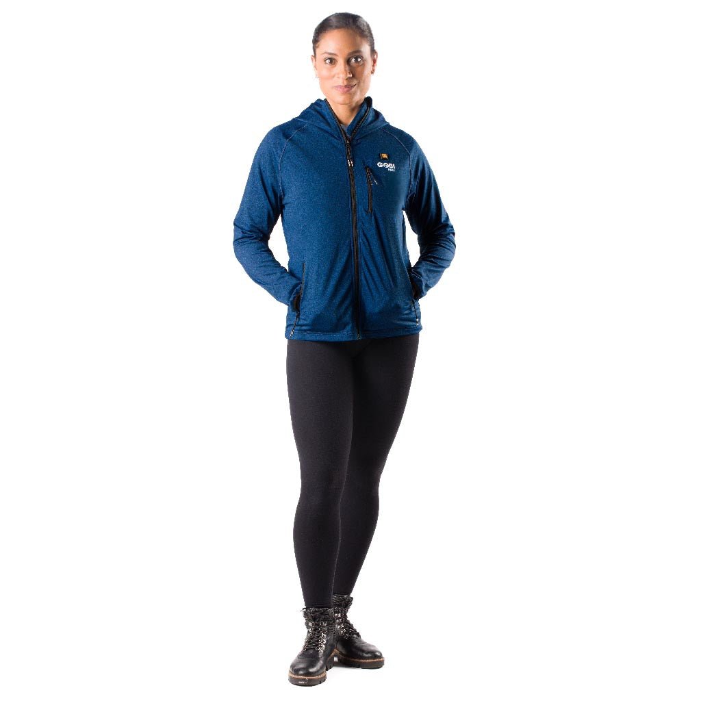 Apex Womens Heated Tech Hoodie by Gobi Heat