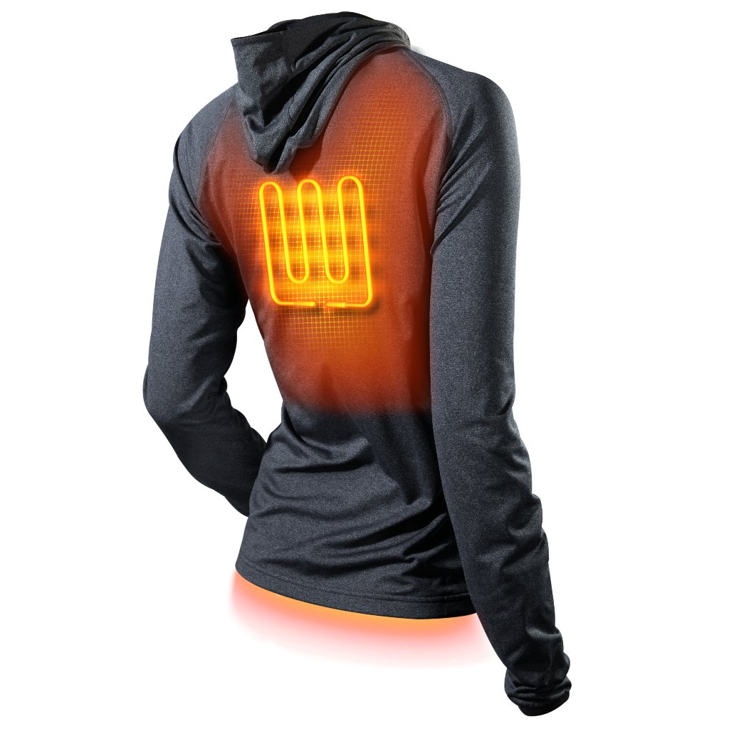 Apex Womens Heated Tech Hoodie by Gobi Heat