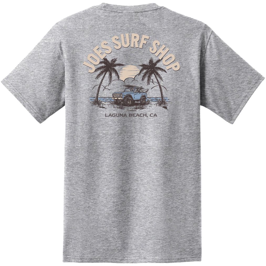 Joe's Surf Shop Early Bird Heavyweight Pocket Tee by Joe's Surf Shop