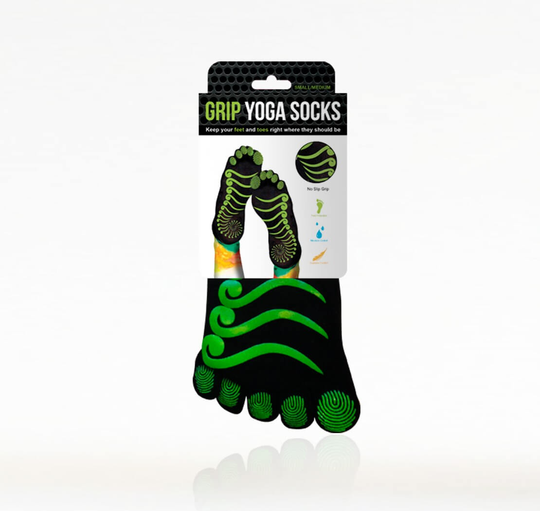 PBLX Non-Slip Yoga Socks, Medium & Large by Jupiter Gear