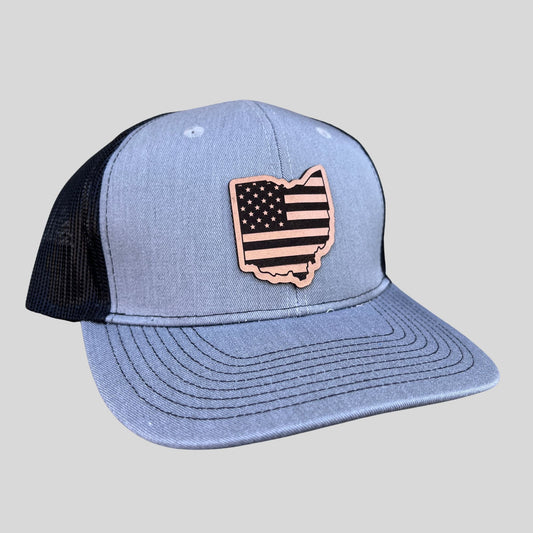 Ohio Flag Hat by 208 Tees