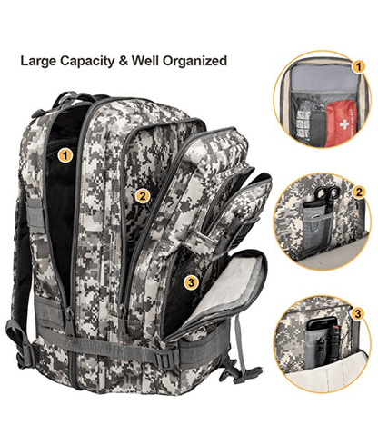 Tactical 25L Molle Backpack by Jupiter Gear