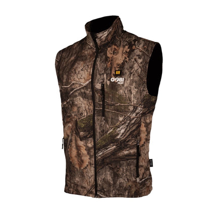 Colorado Mens Heated Hunting Vest-Mossy Oak Camo by Gobi Heat