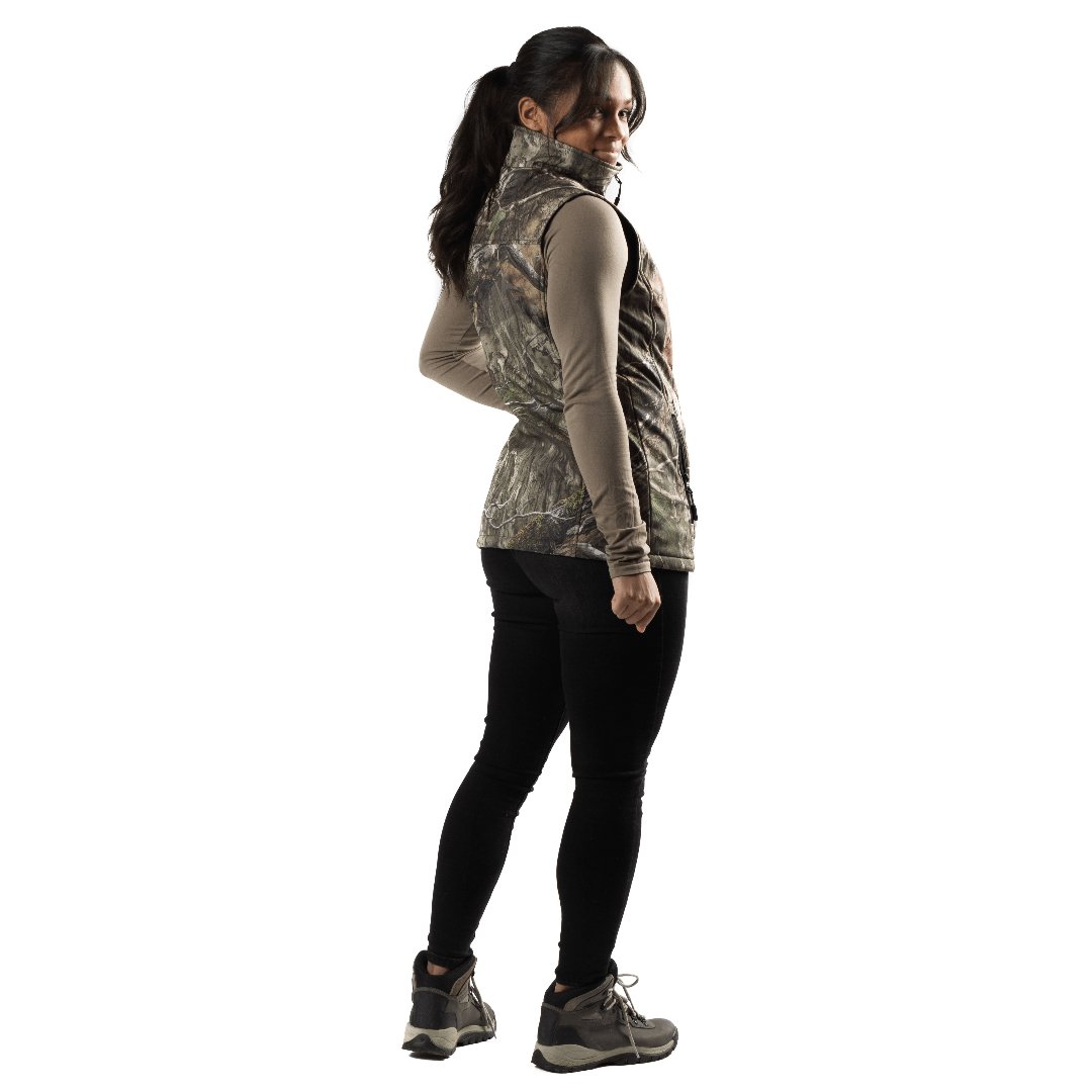 Colorado Womens Heated Hunting Vest - Mossy Oak Camo by Gobi Heat