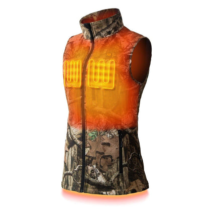 Colorado Womens Heated Hunting Vest - Mossy Oak Camo by Gobi Heat