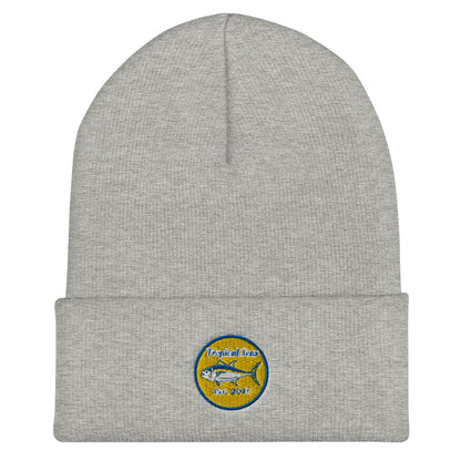 Tuna Tuna Tuna Fishing Beanie by Tropical Seas Clothing