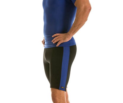 Insta Slim I.S.Pro USA Compression Activewear Color Block Shorts MA2211 by InstantFigure - InstaSlim - InstantRecoveryMD