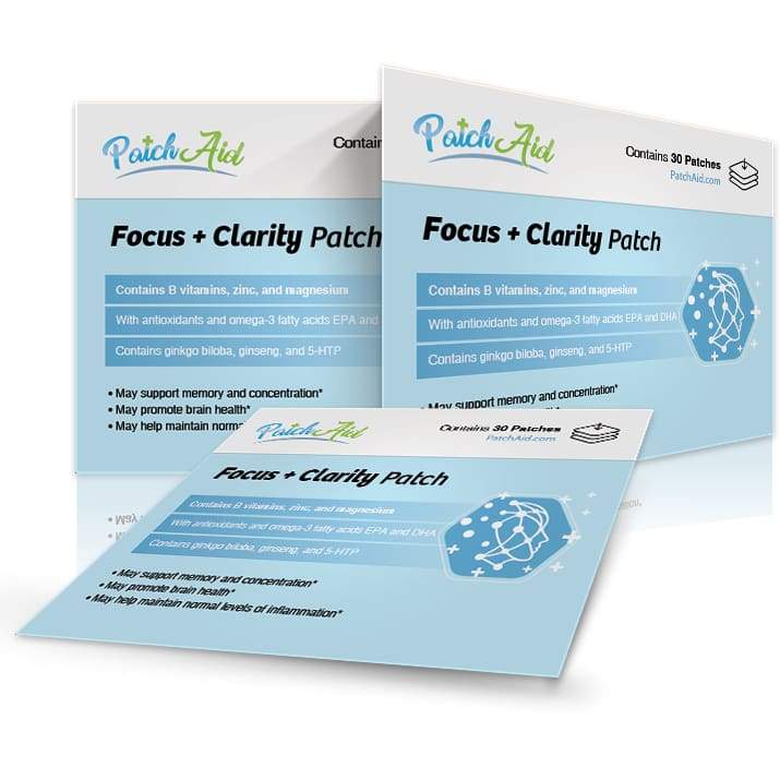 Focus and Clarity Vitamin Patch by PatchAid