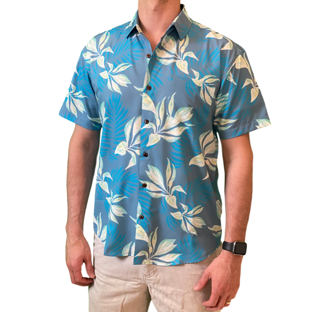 Super Stretch - The "Dad Bod" Hawaiian Shirt by Tropical Bros