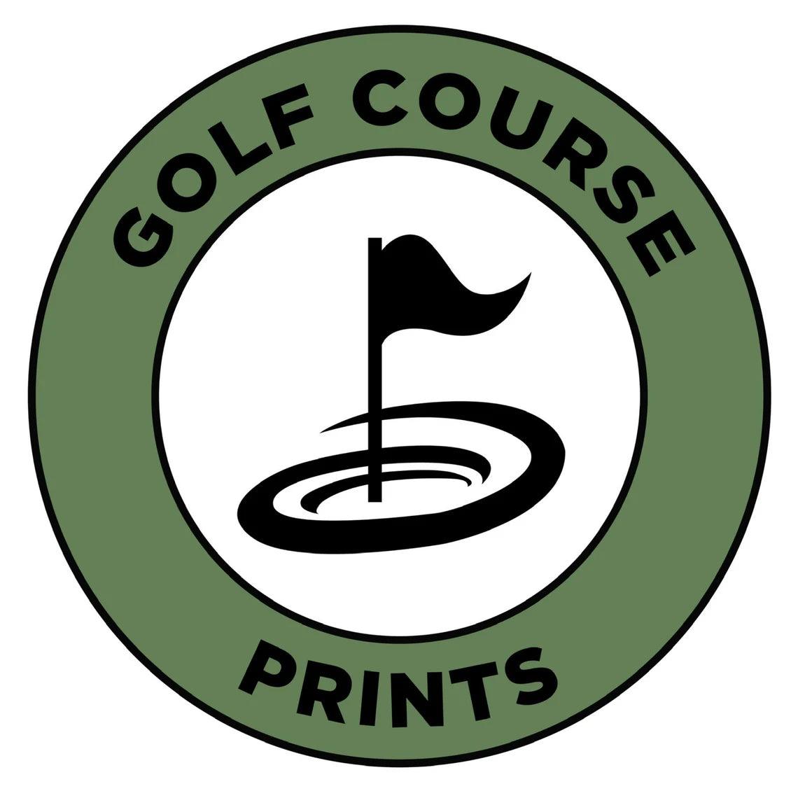 Spyglass Hill Golf Course, California - Printed Golf Courses by Golf Course Prints