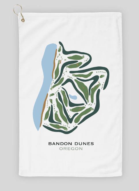 Pebble Beach Golf Links, California - Printed Golf Courses by Golf Course Prints