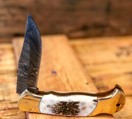 Deer Stag Pocket Knife- VG 32 by Vintage Gentlemen