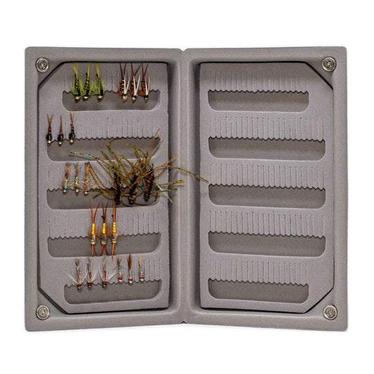 JHFLYCO Loaded Foam Fly Box - Standard Nymph by Jackson Hole Fly Company