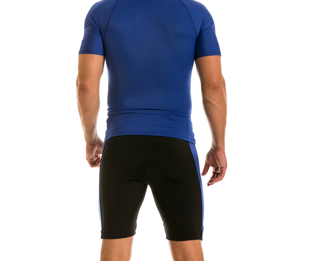 Insta Slim I.S.Pro USA Compression Activewear Color Block Shorts MA2211 by InstantFigure - InstaSlim - InstantRecoveryMD