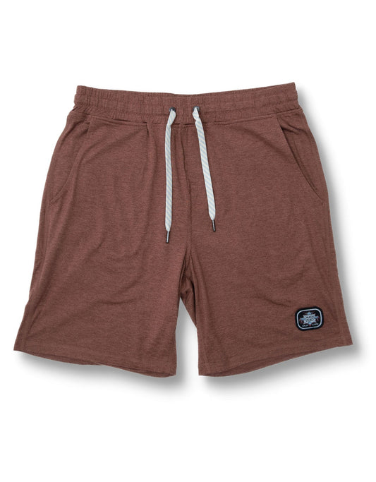 MACH ZERO LOUNGE SHORTS - MAROON by Bajallama