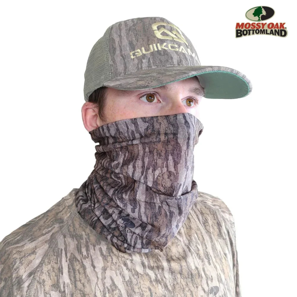 Multifunctional Face Mask Neck Gaiters (Stretch Fit, OSFM) by QuikCamo