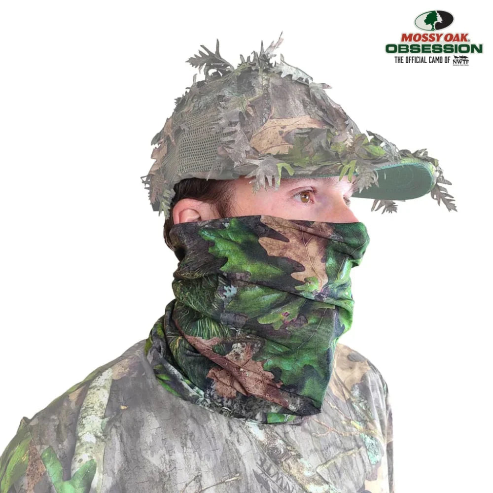 Multifunctional Face Mask Neck Gaiters (Stretch Fit, OSFM) by QuikCamo