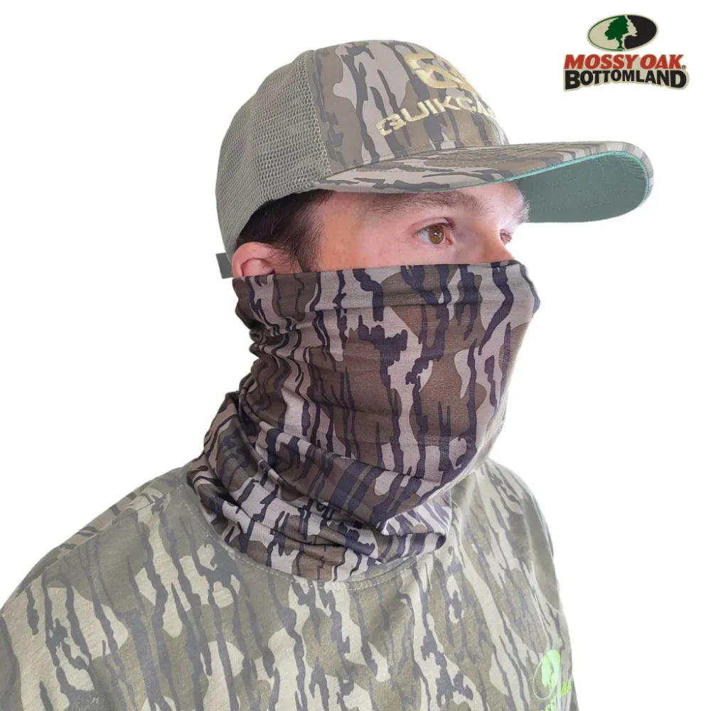 Multifunctional Face Mask Neck Gaiters (Stretch Fit, OSFM) by QuikCamo