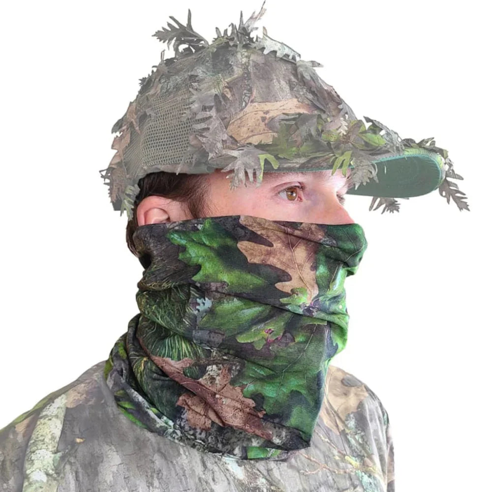 Multifunctional Face Mask Neck Gaiters (Stretch Fit, OSFM) by QuikCamo