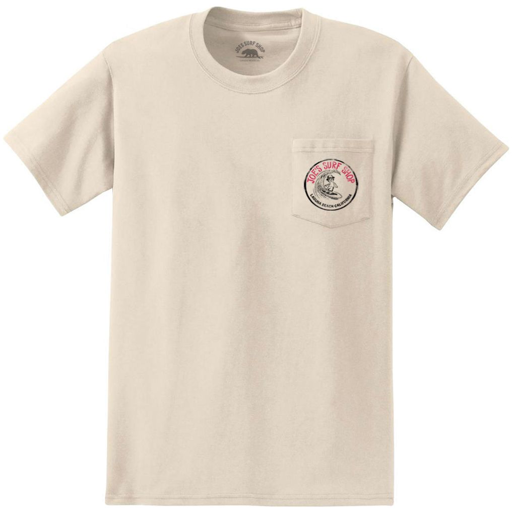 Joe's Surf Shop Papa Joe Heavyweight Pocket Tee by Joe's Surf Shop