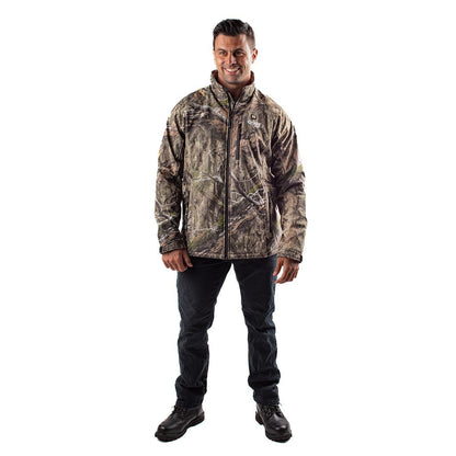 Sahara Heated Hunting Jacket - Mossy Oak Camo by Gobi Heat