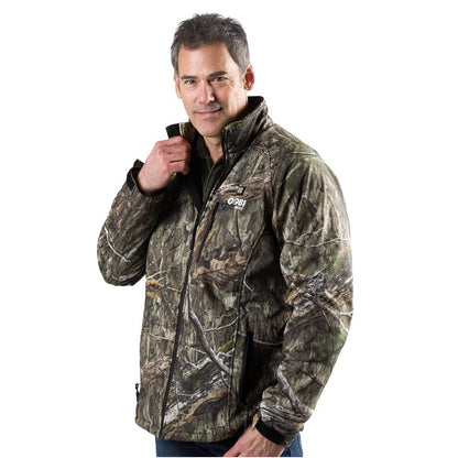 Sahara Heated Hunting Jacket - Mossy Oak Camo by Gobi Heat