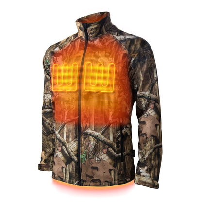 Sahara Heated Hunting Jacket - Mossy Oak Camo by Gobi Heat