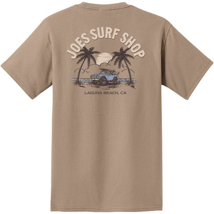 Joe's Surf Shop Early Bird Heavyweight Pocket Tee by Joe's Surf Shop