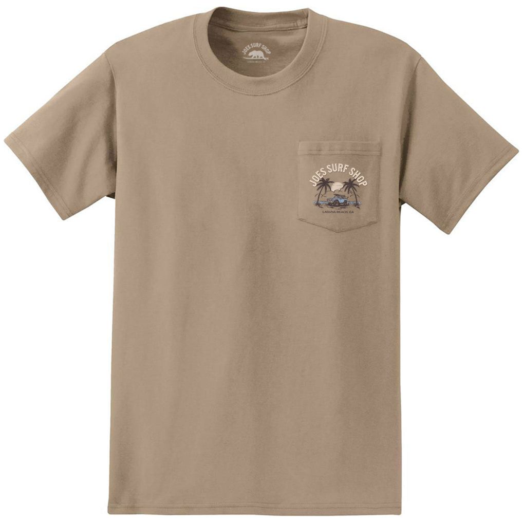 Joe's Surf Shop Early Bird Heavyweight Pocket Tee by Joe's Surf Shop