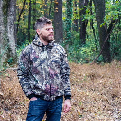 Shadow Heated Hunting Hoodie - Mossy Oak Camo by Gobi Heat