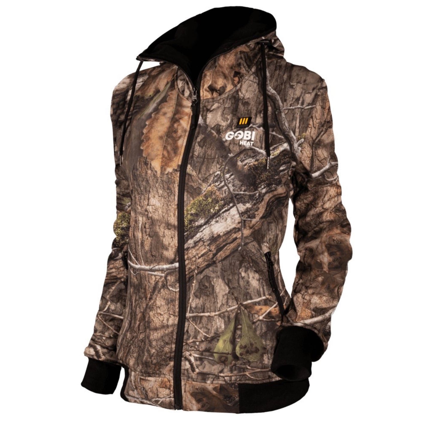 Shadow Womens Heated Hunting Hoodie - Mossy Oak Camo by Gobi Heat