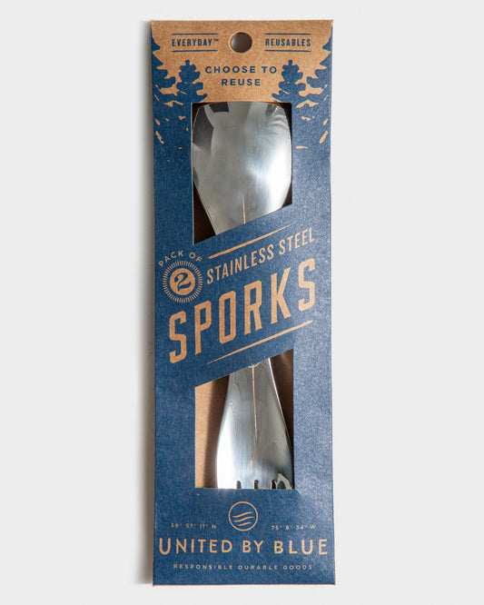 Stainless Steel Spork Pack by United By Blue