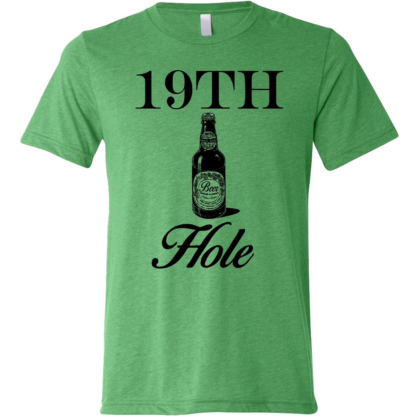 Golf 19th Hole Beer Unisex T-Shirt by SwingJuice LLC