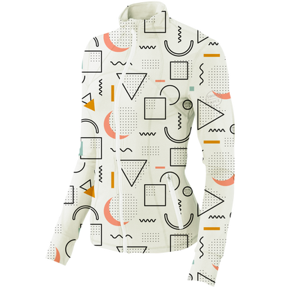 Golf 90's Golf Women's Full Zip by SwingJuice LLC