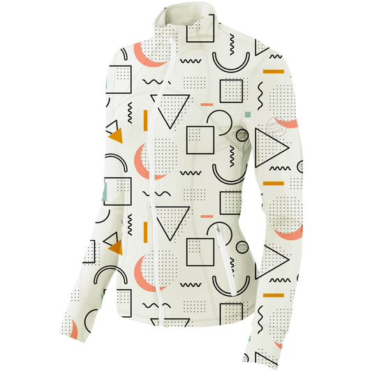 Golf 90's Golf Women's Full Zip by SwingJuice LLC