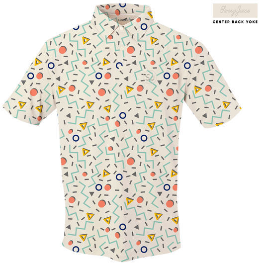 Golf Fresh Prints Men's Polo by SwingJuice LLC