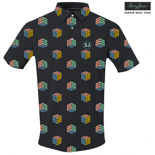 Golf Gamescape Men's Polo by SwingJuice LLC