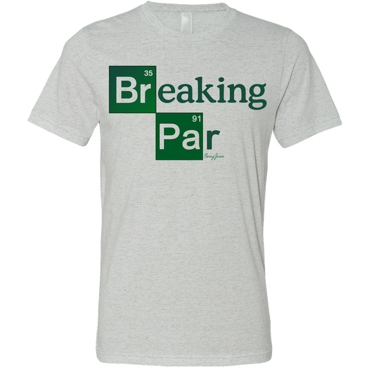 Golf Breaking Par Unisex T-Shirt by SwingJuice LLC