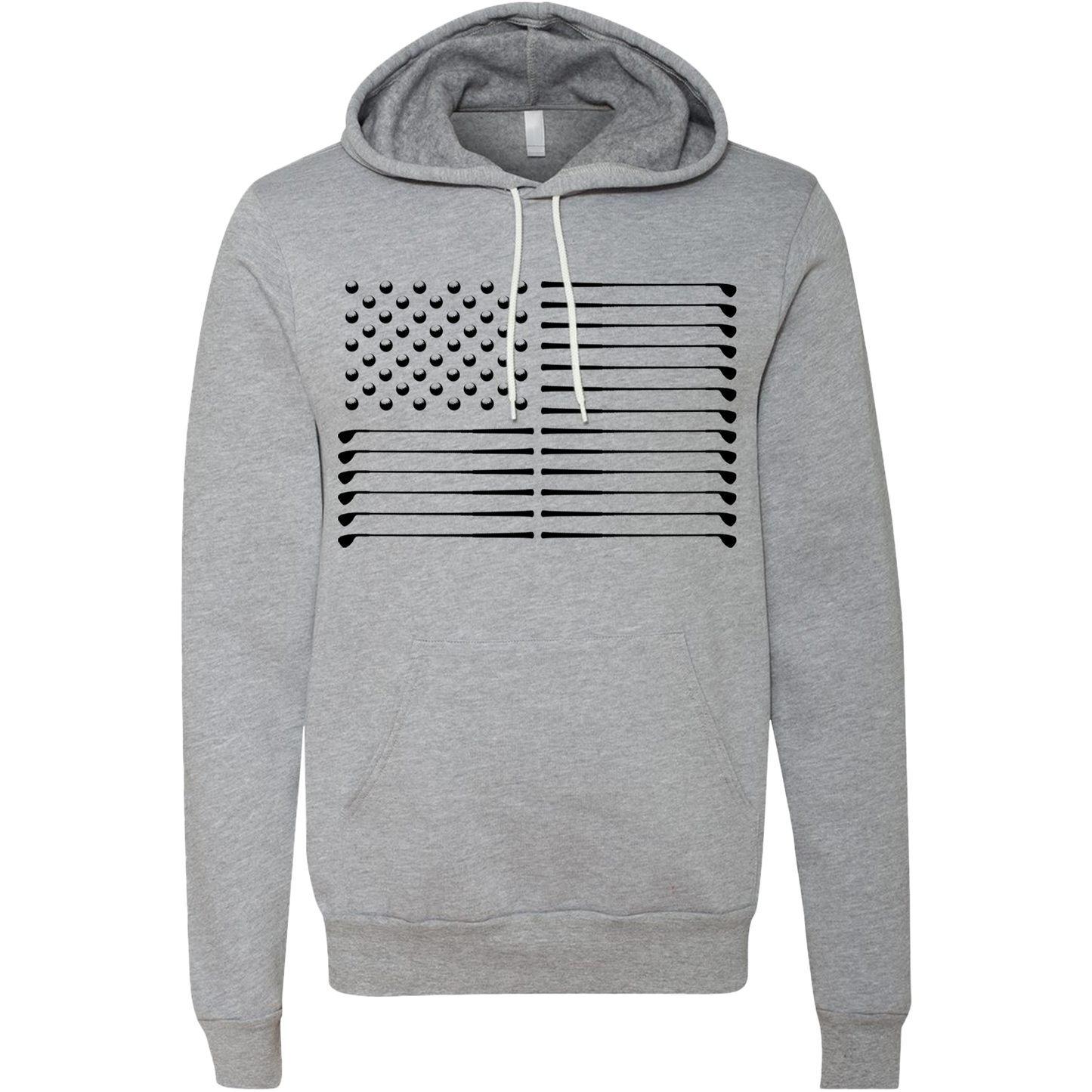 Golf Flag Unisex Hoodie by SwingJuice LLC