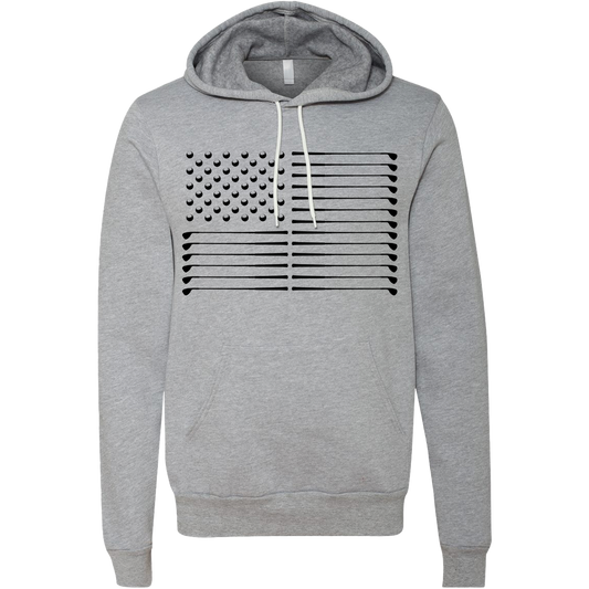 Golf Flag Unisex Hoodie by SwingJuice LLC