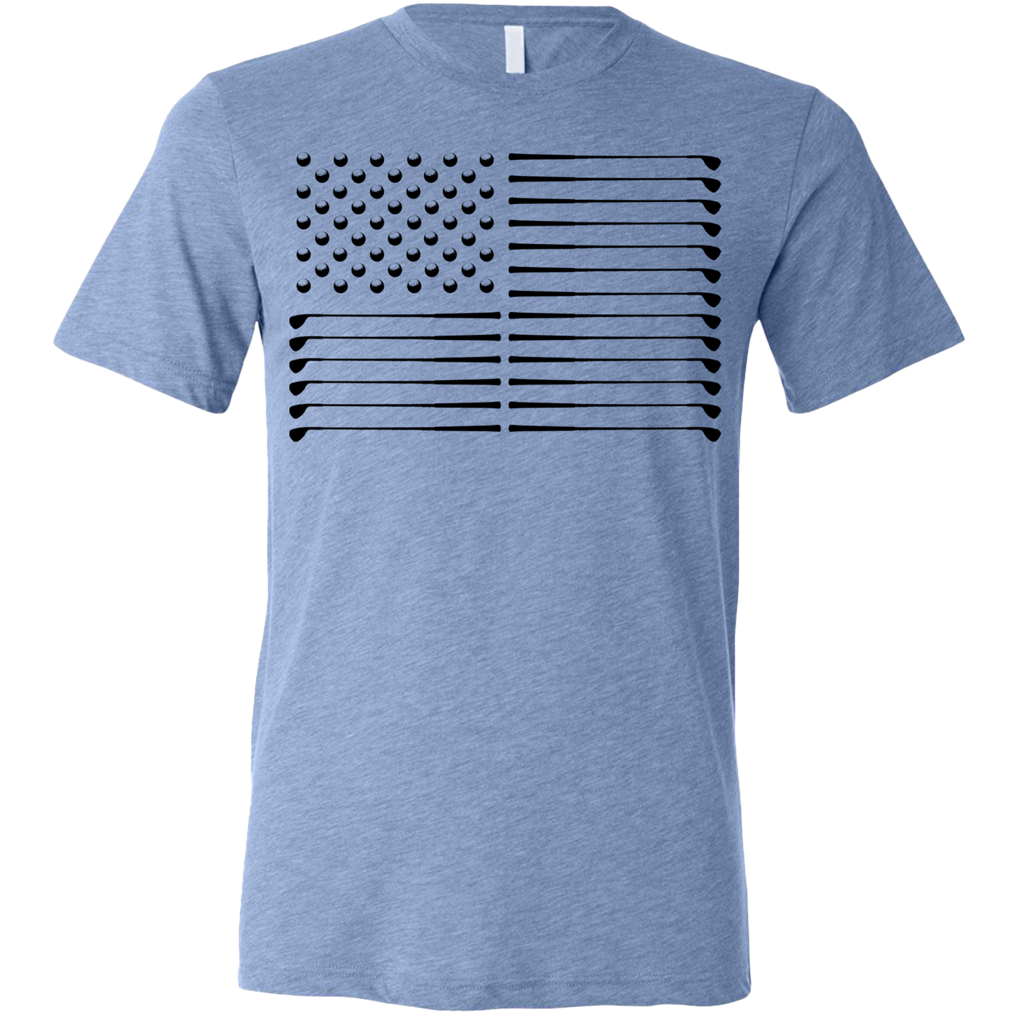 Golf Flag Unisex T-Shirt by SwingJuice LLC