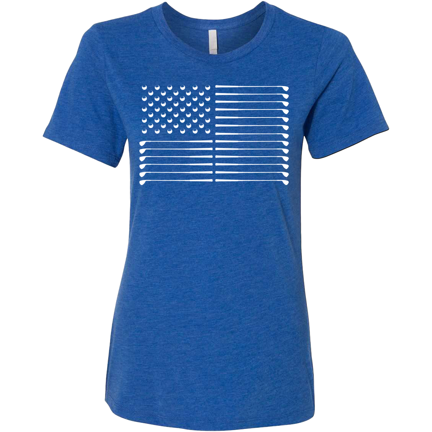 Golf Flag Women's T-Shirt by SwingJuice LLC