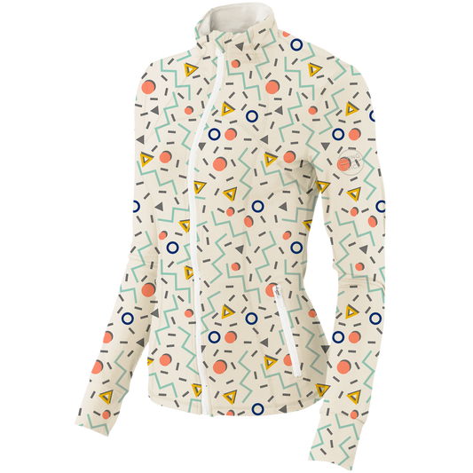 Golf Fresh Prints Women's Full Zip by SwingJuice LLC