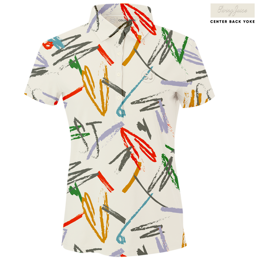 Golf Strokes Women's Polo by SwingJuice LLC