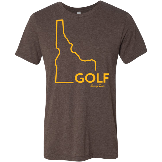 Golf Idaho Unisex T-Shirt by SwingJuice LLC