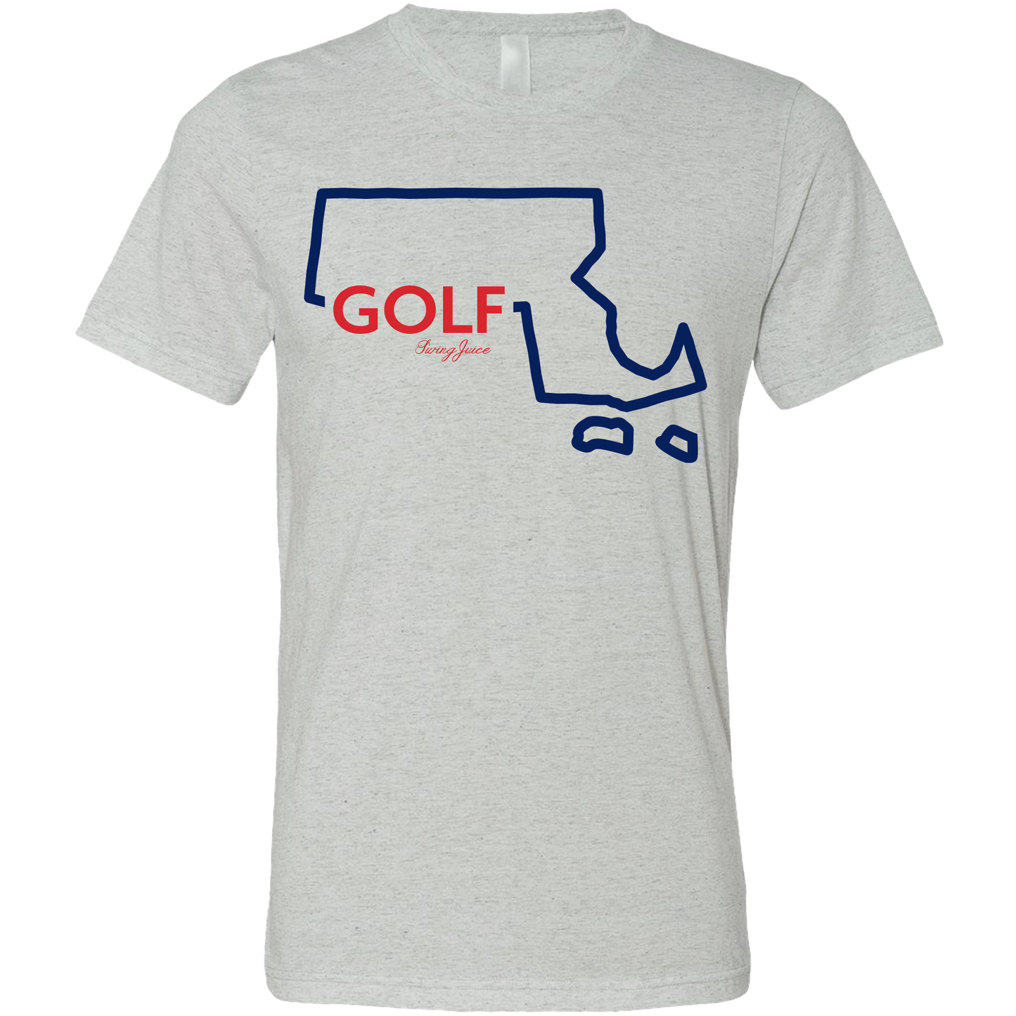 Golf Massachusetts Unisex T-Shirt by SwingJuice LLC