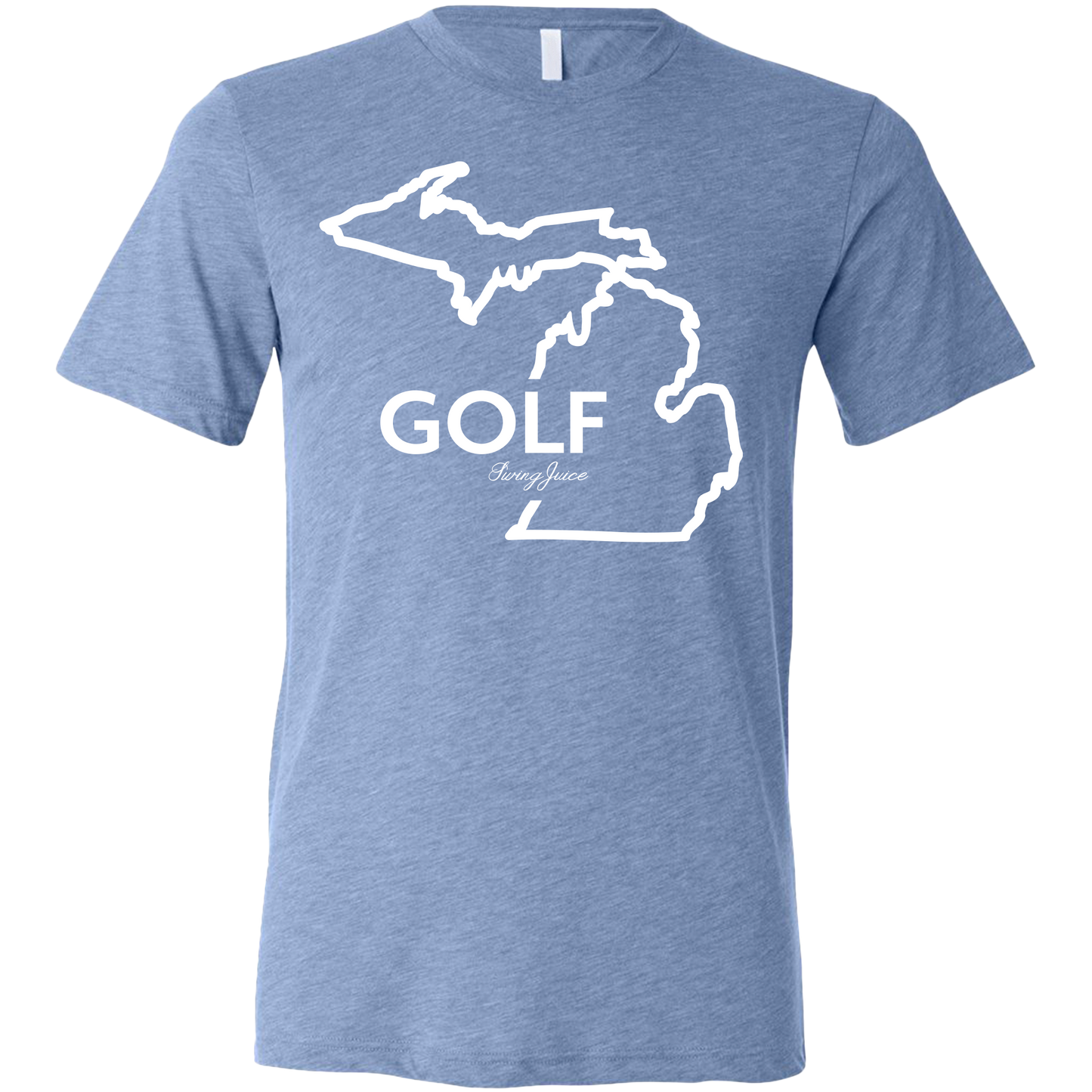 Golf Michigan Unisex T-Shirt by SwingJuice LLC