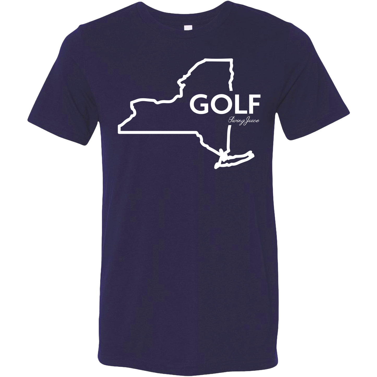 Golf New York Unisex T-Shirt by SwingJuice LLC